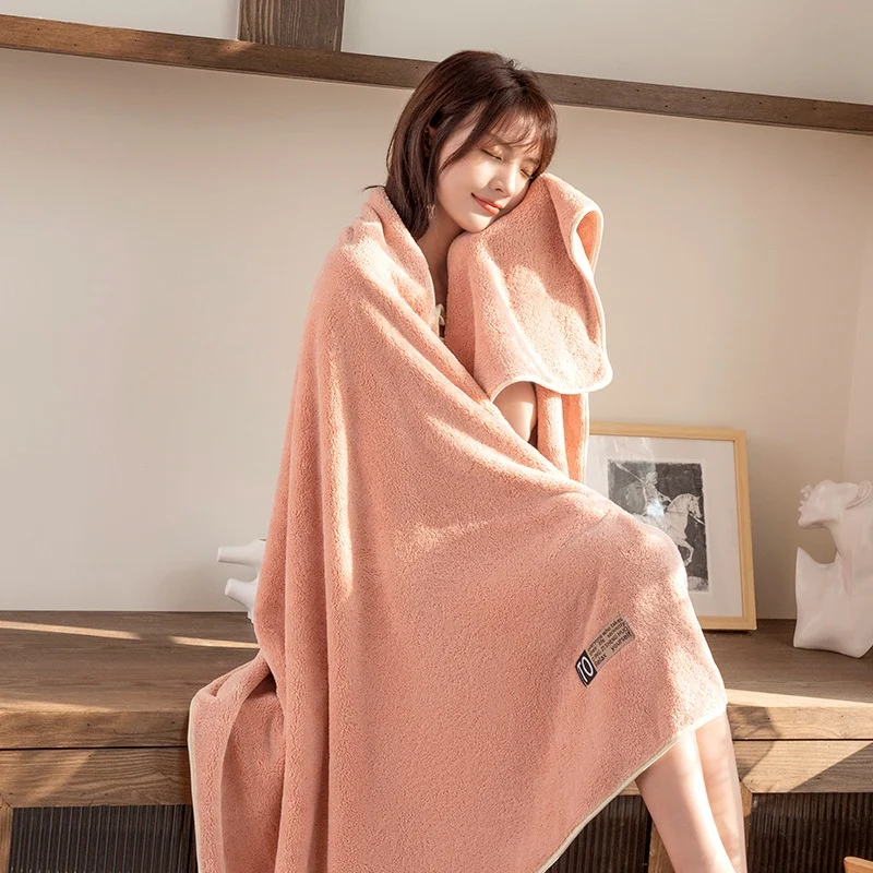 Household Ultra-fine Microfiber Absorbent Thickened Bath Towel — image 4