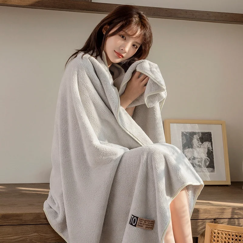 Household Ultra-fine Microfiber Absorbent Thickened Bath Towel — image 2