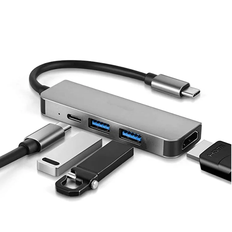 Hub USB Splitter One For Four C To HDMI Docking Station — image 1