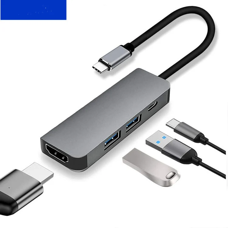 Hub USB Splitter One For Four C To HDMI Docking Station — image 2