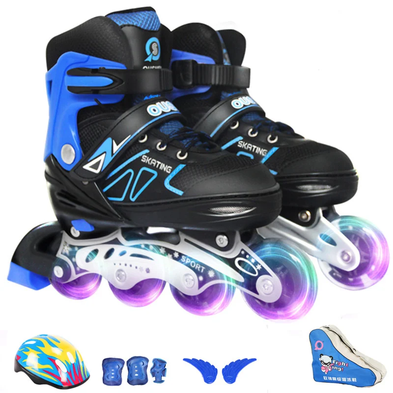 Ice Skates Speed Skating Childrens And Students Roller Inline Adjustable — image 2