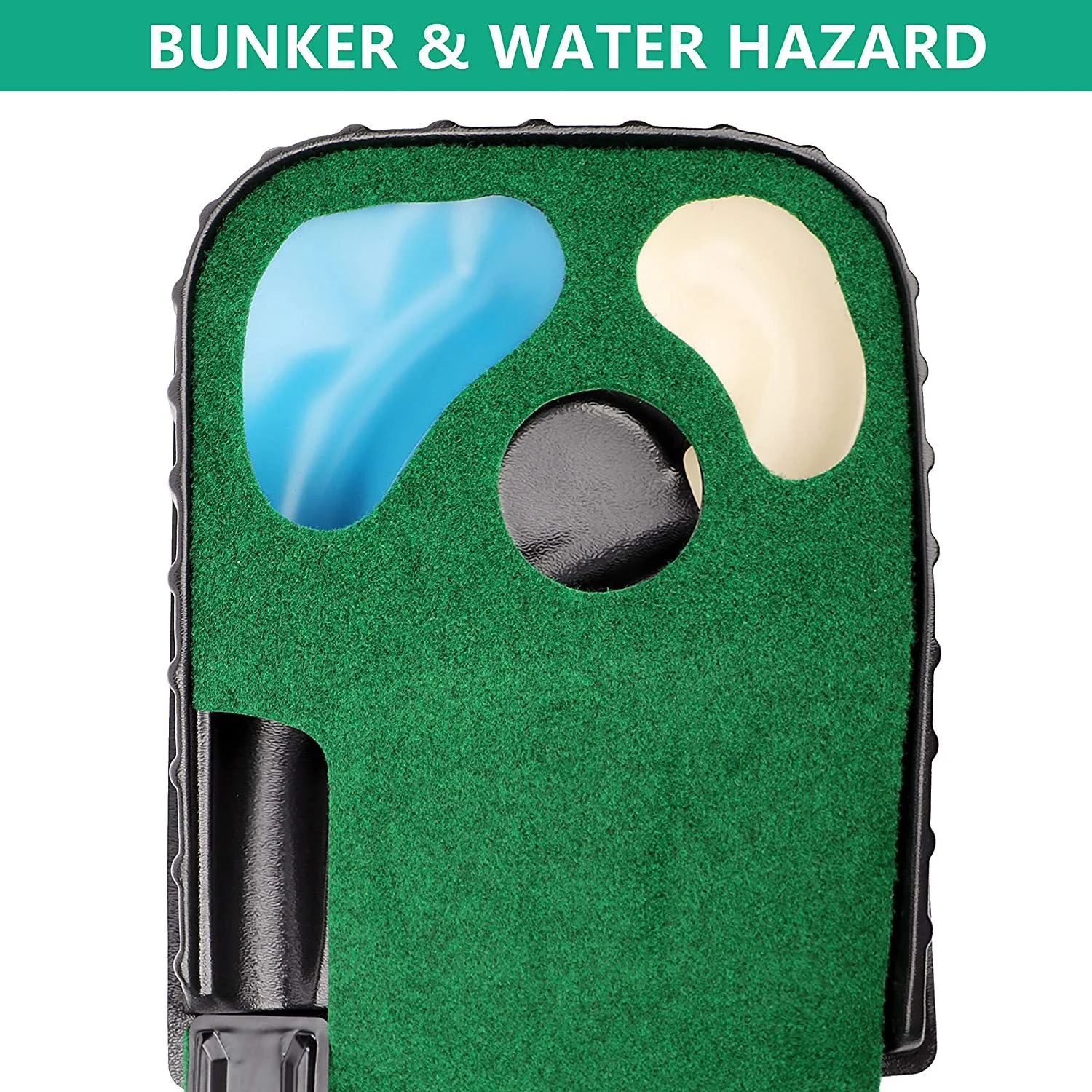 Indoor Golf Spike-soled Putting Practice Device — image 2