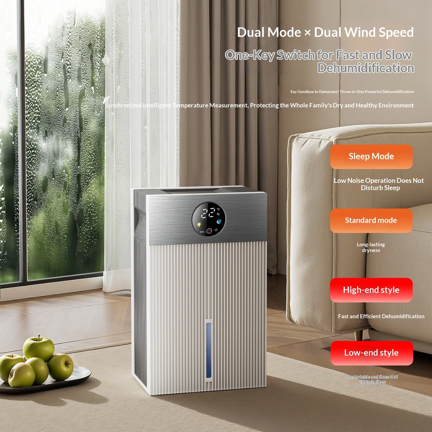 Indoor Silent Dehumidifier For Home Use Compact — image 2