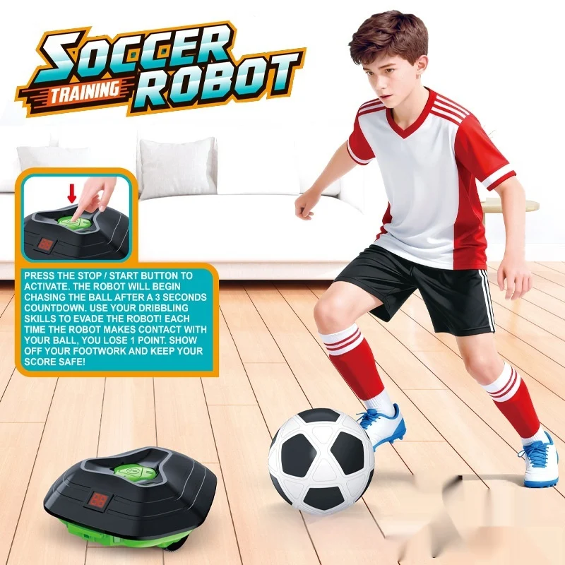 Indoor Soccer Follow-along Trainer Childrens Sports Toy — image 4
