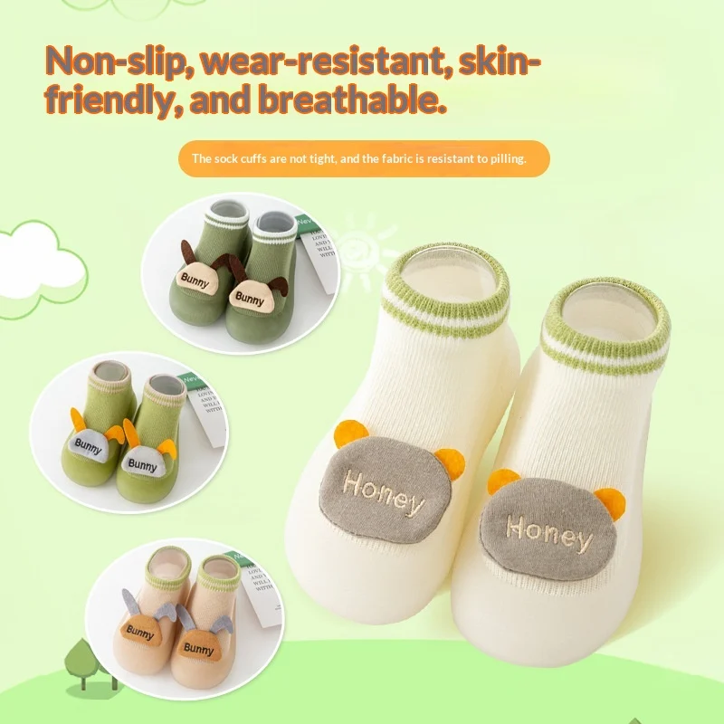 Indoor Soft-soled Non-slip Floor Shoes For Children — image 4