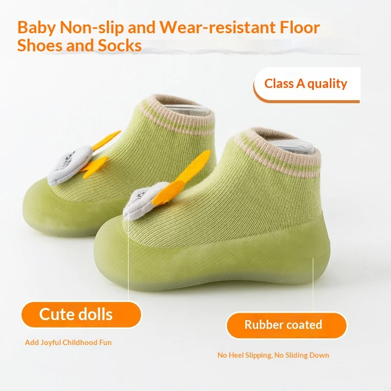 Indoor Soft-soled Non-slip Floor Shoes For Children — image 5