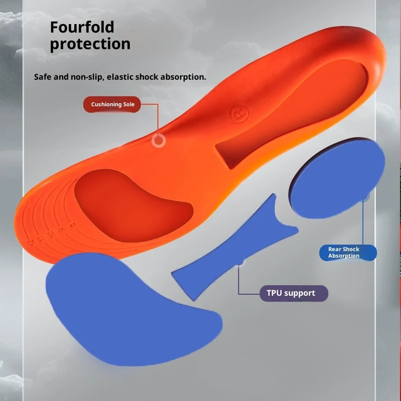 Insole For Flat-foot Correction Pure Blue — image 5