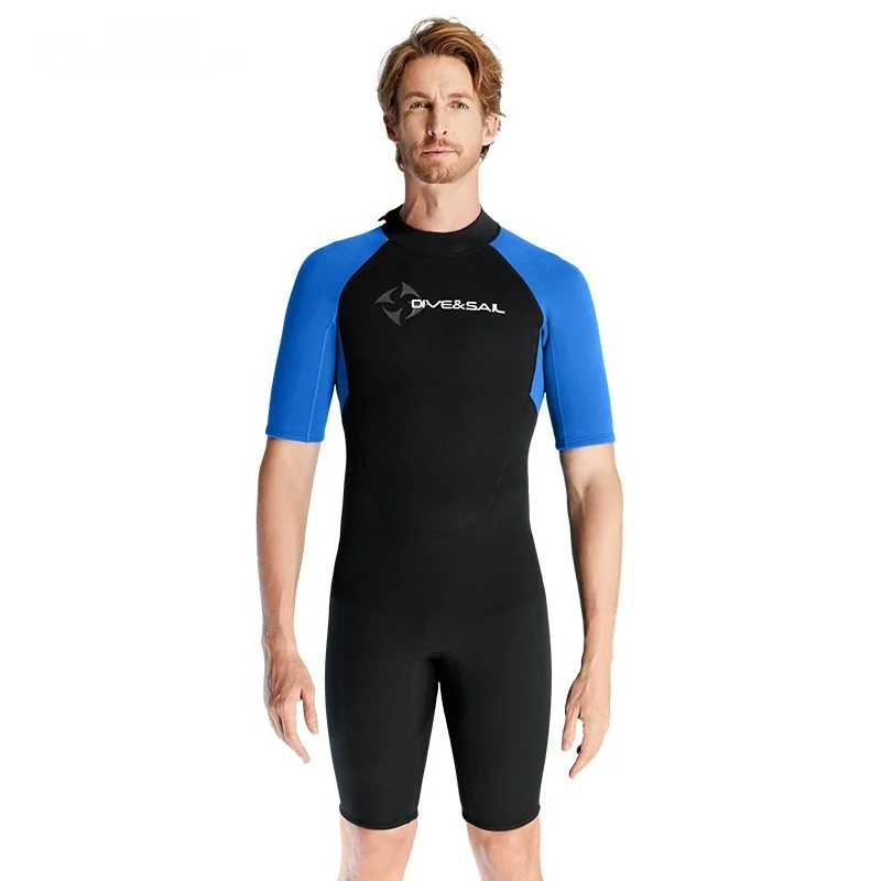Insulated Short Sleeve Short-leg Wetsuit — image 3
