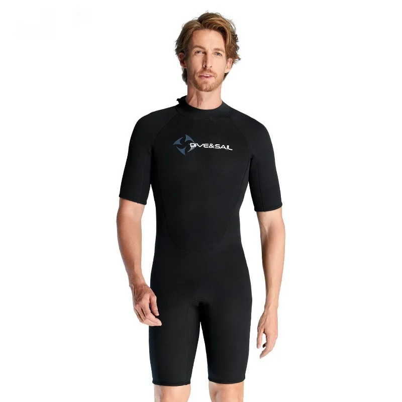 Insulated Short Sleeve Short-leg Wetsuit — image 5