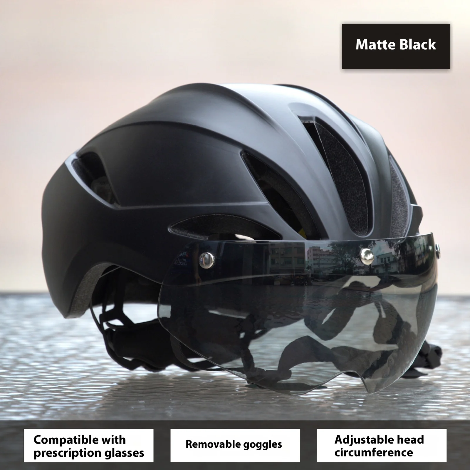 Integrally For Detachable Magnetic Attraction Riding Helmet Bicycle — image 1