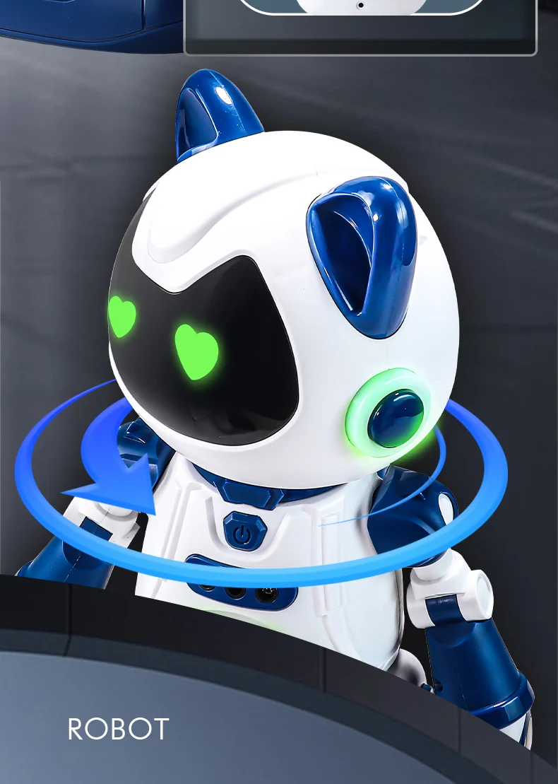 Intelligent Programming Gesture Induction Robot Spray Cool Breathing Lamp Children's Toys — image 7
