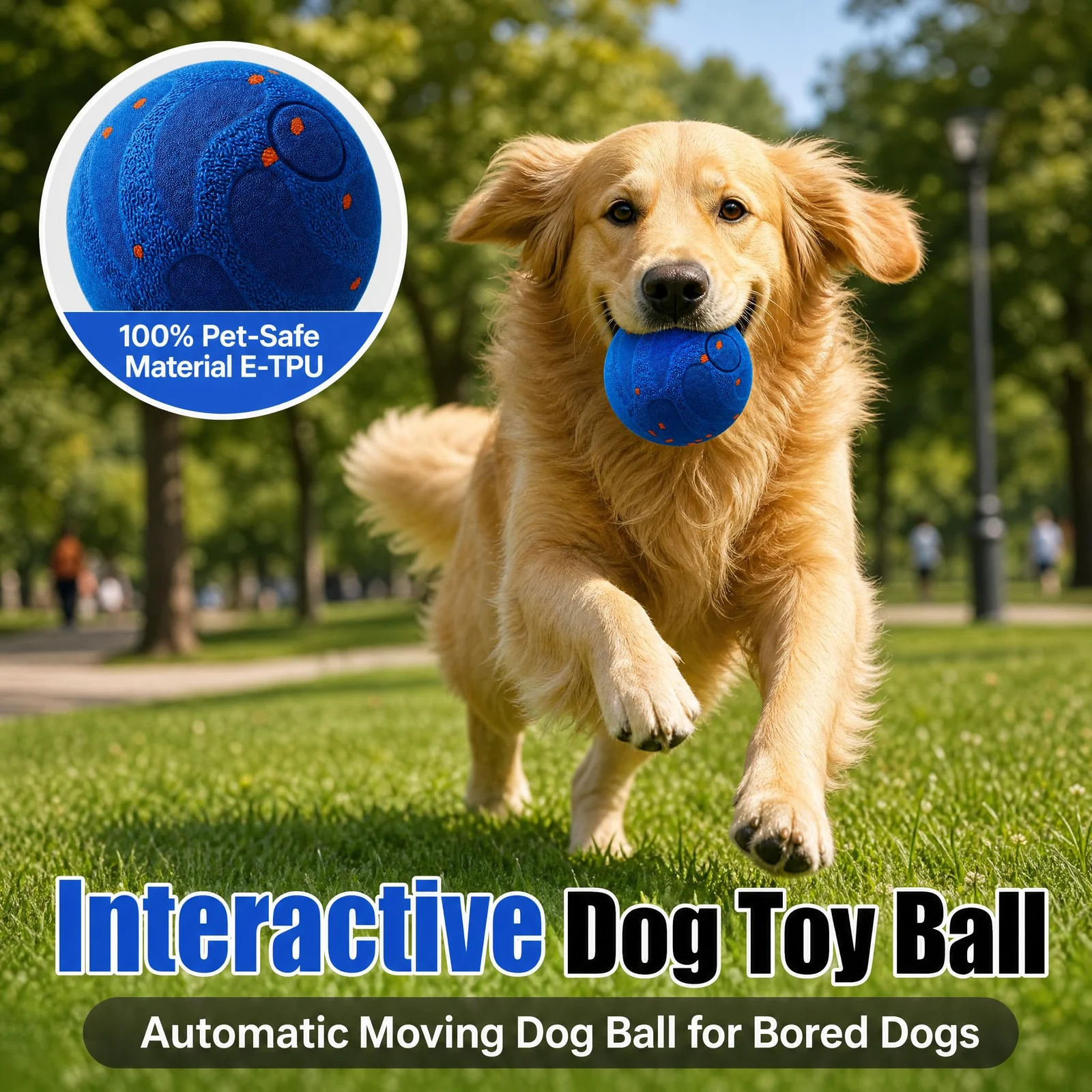 Interactive Dog Toy Ball,automatic Ball- Self Moving For Small Medium Motion… — image 7