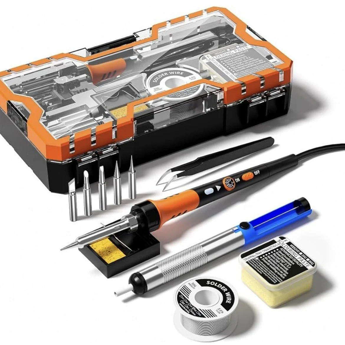 Internal-heating Temperature-adjustable Soldering Iron Kit — image 2