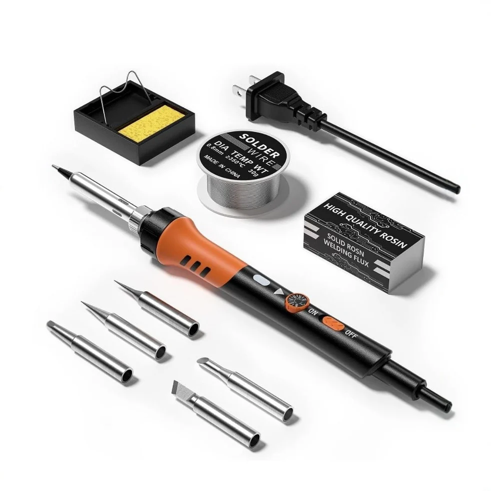 Internal-heating Temperature-adjustable Soldering Iron Kit — image 4