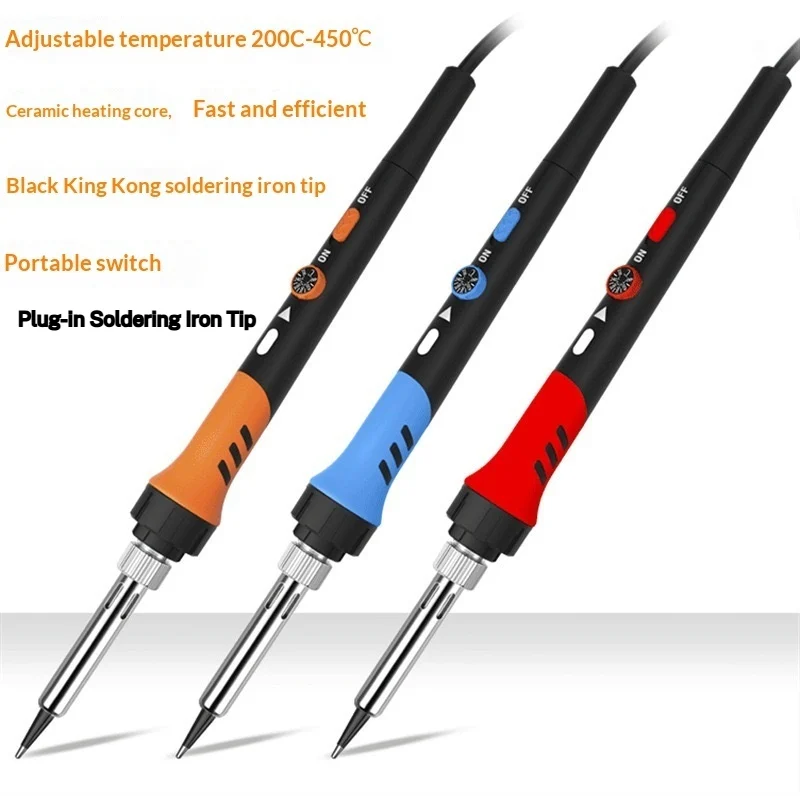 Internal-heating Temperature-adjustable Soldering Iron Kit — image 7