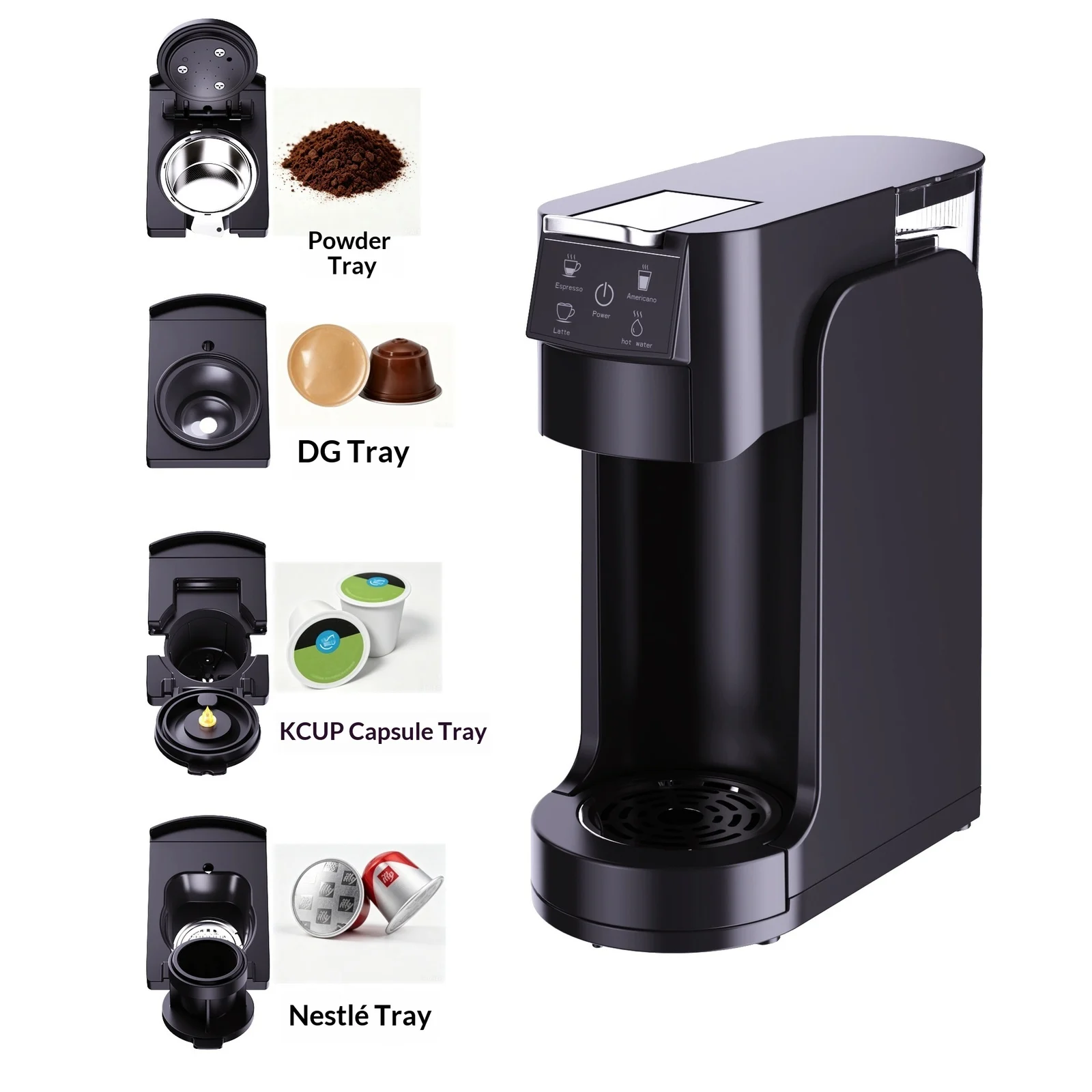 Italian-style Fully Automatic Multi-function Coffee Machine — image 3