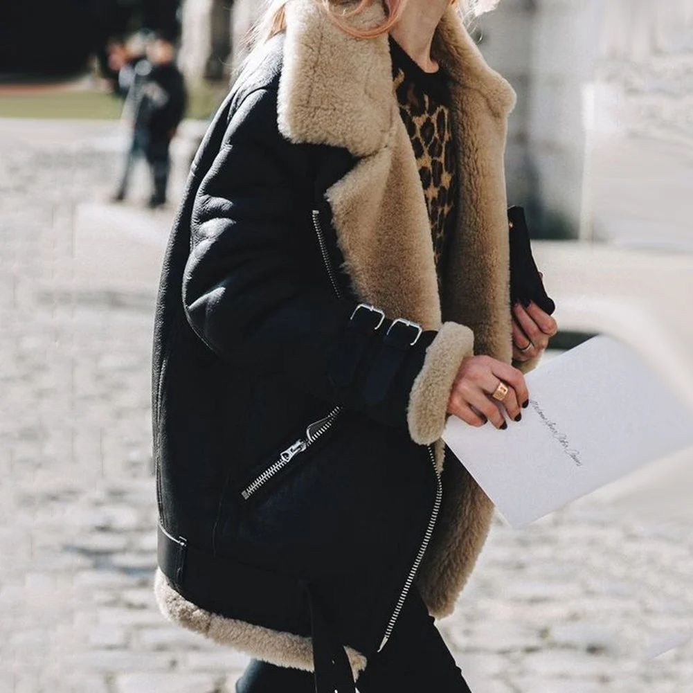 Jacket Women Coat Winter Outerwear Fashion Plus Size Overcoat For Female Thick Autumn — image 4
