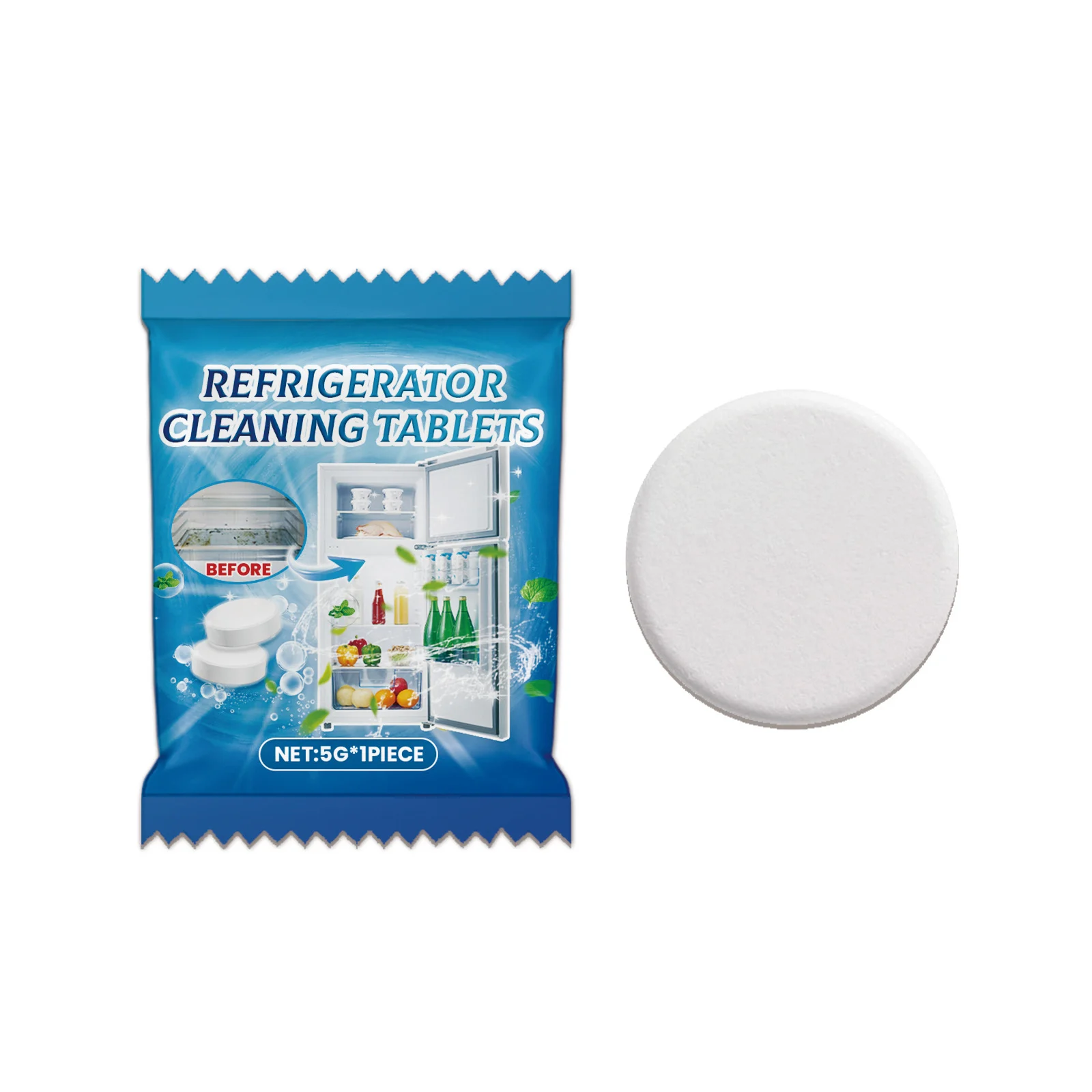 Jakehoe Refrigerator Cleaning Tablets Deep Household Freezer Gap Descaling And Odor… — image 5