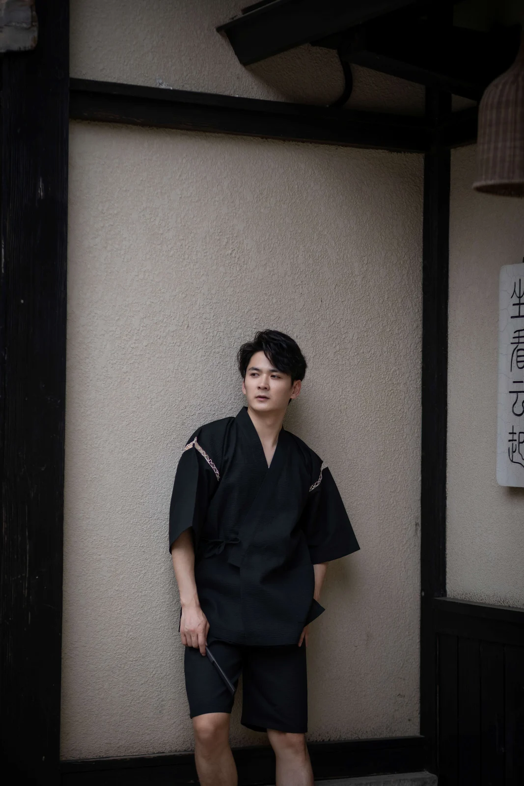 Japanese Jinbei, Cotton Short-sleeve Set, Traditional Kimono Homewear Pajamas, Hot… — image 2