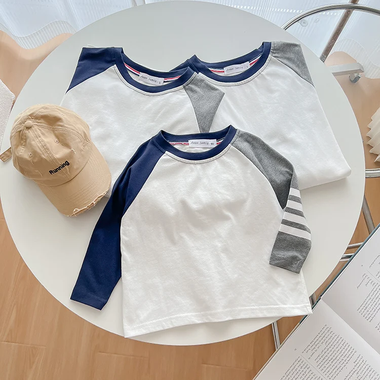 Japanese-style Autumn Long-sleeve Parent-child Outfits For Baby Boys And Girls — image 2