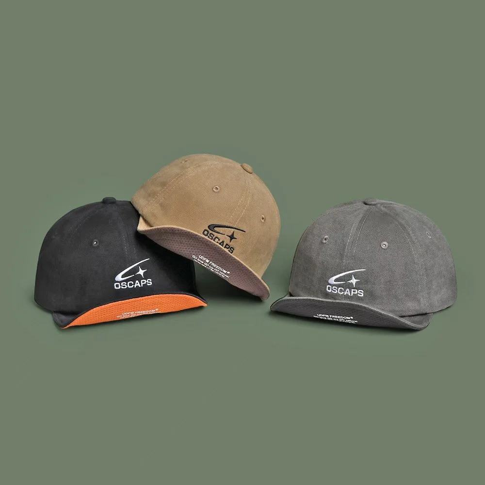 Japanese-style Soft-brimmed Color-matched Letter Baseball Cap With A Soft Top, Casual… — image 8