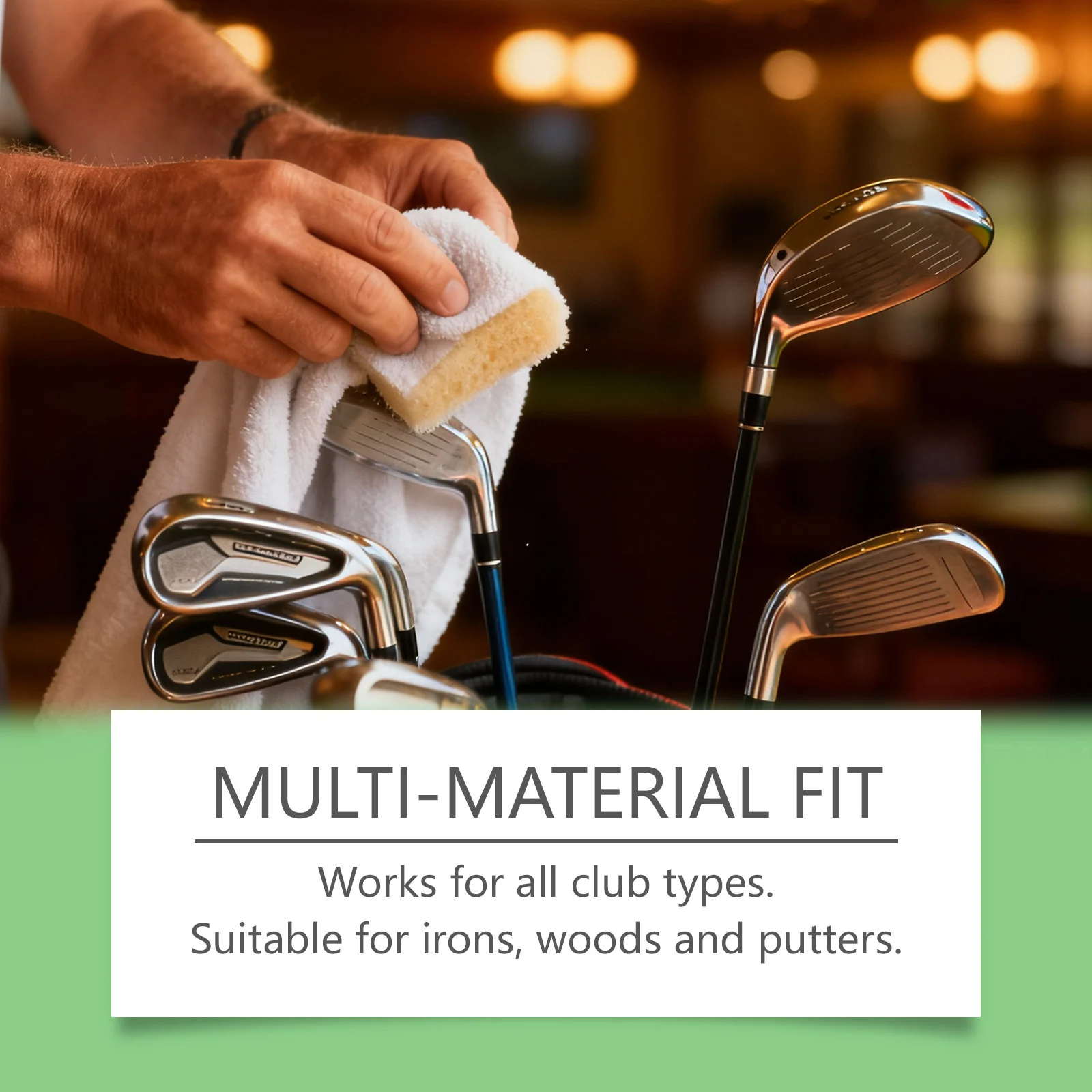 Juefish Golf Club Scratch Cleaner Gently Cleans And Brightens The Surface Daily Care… — image 4