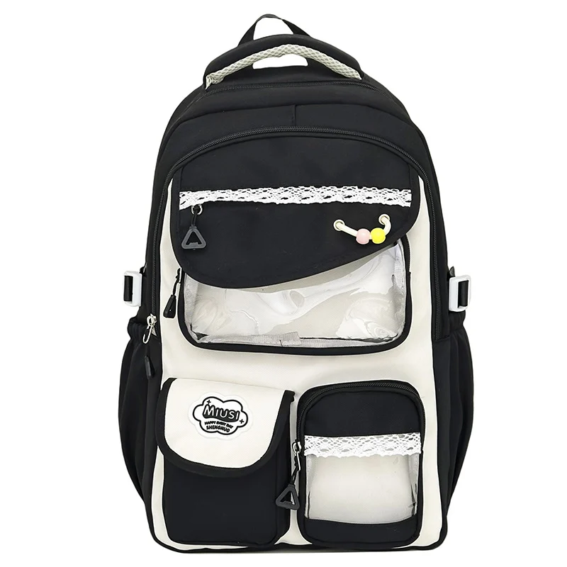 Junior High School Students Stylish Backpack With Large Capacity — image 3