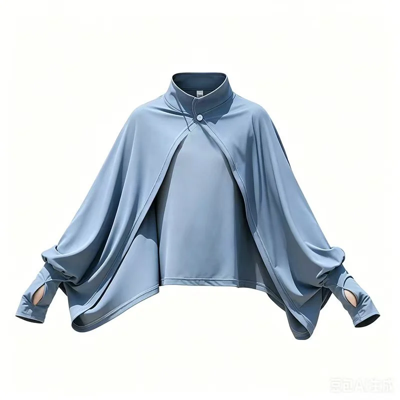 Kids Breathable Sun-protection Shirt Shawl And Outdoor Sun-blocking Cape — image 2