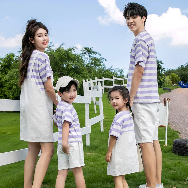 Kids Cartoon Short-sleeve Parent-child Matching Outfits — image 6
