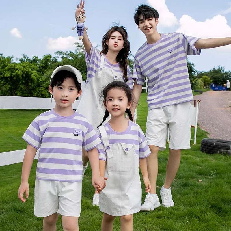 Kids Cartoon Short-sleeve Parent-child Matching Outfits — image 4