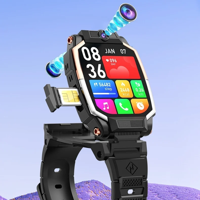 Kids Phone Watch With Rotating Dual Cameras And HD Video Calling Smartwatch — image 6