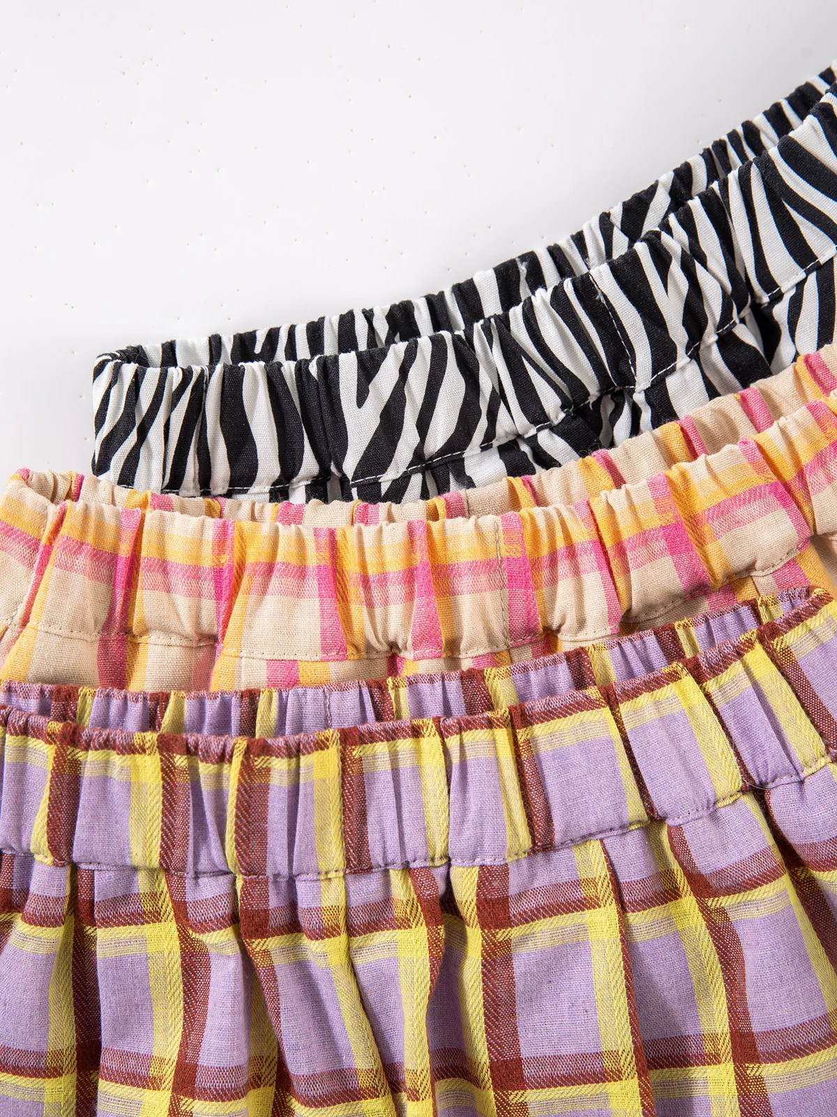 Kids' Shortsvibrant Retro Contrast-color Versatile Casual Pants — image 2