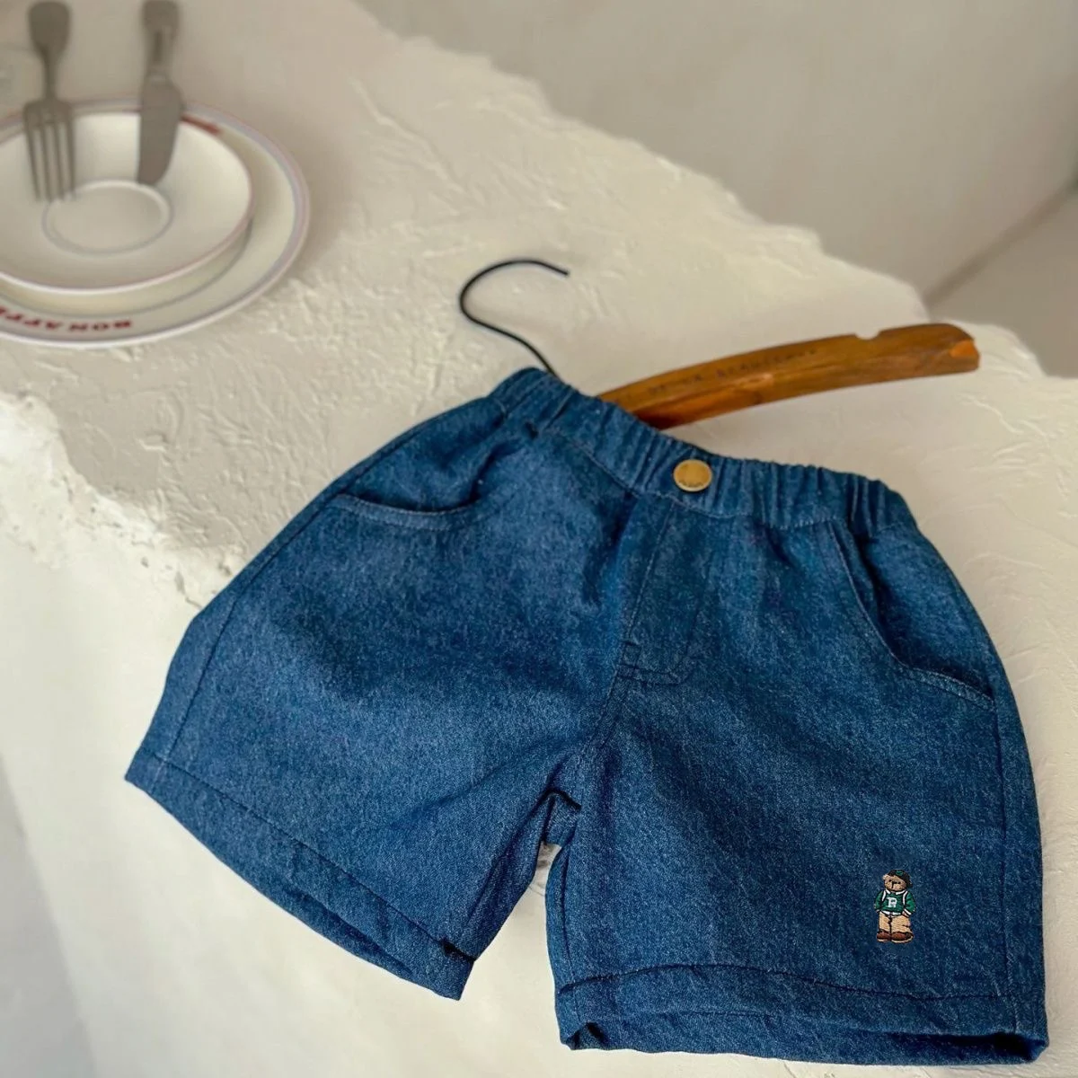 Kids Summer Casual Denim Shorts — image 3