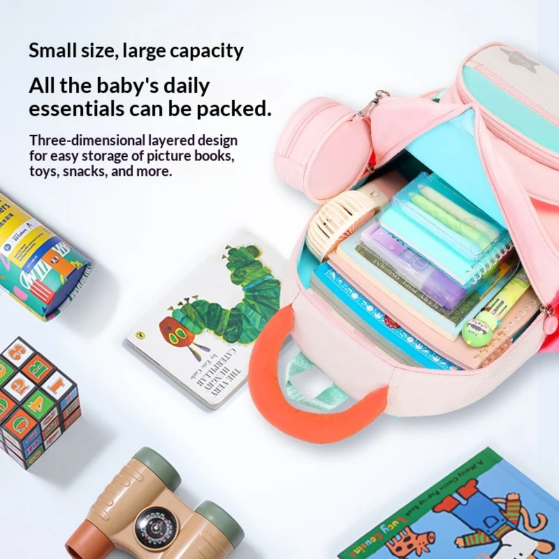 Kindergarten Backpack, Childrens Cute Small Backpack — image 8