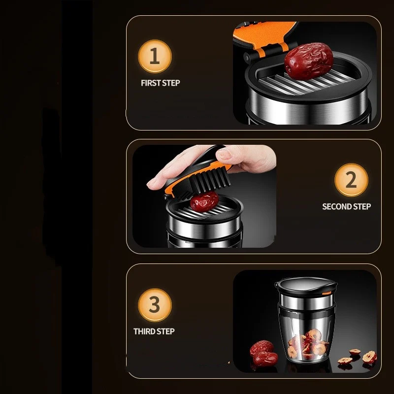 Kitchen Gadget With Integrated Fruit Cutter — image 2