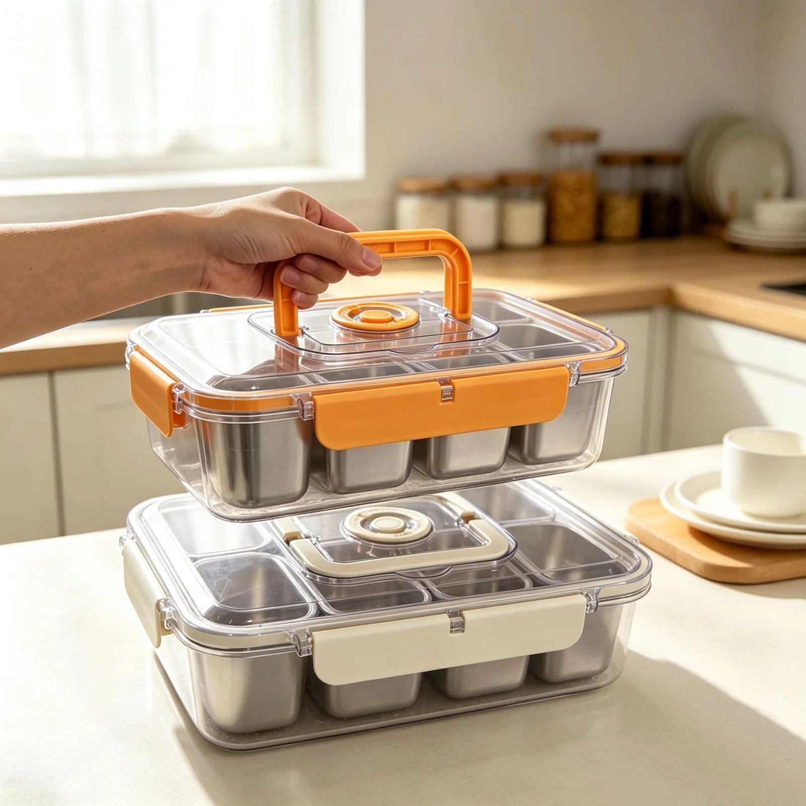 Kitchen Multi-functional Storage Box — image 6