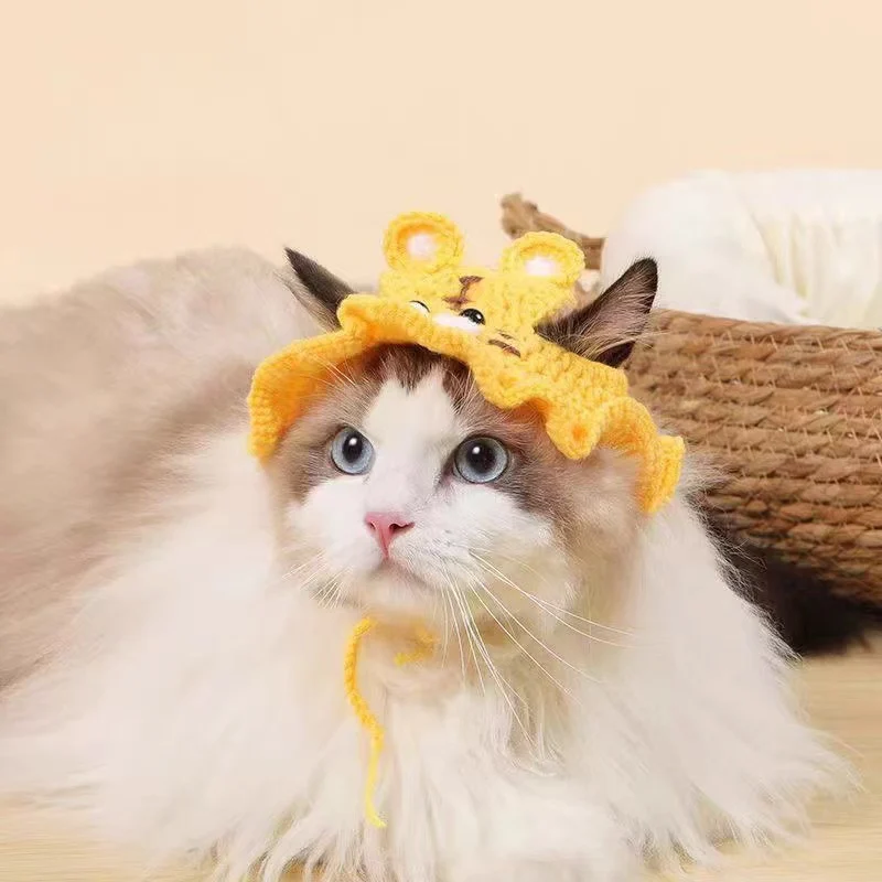 Knitted Hat For Pet Cats And Puppies — image 2