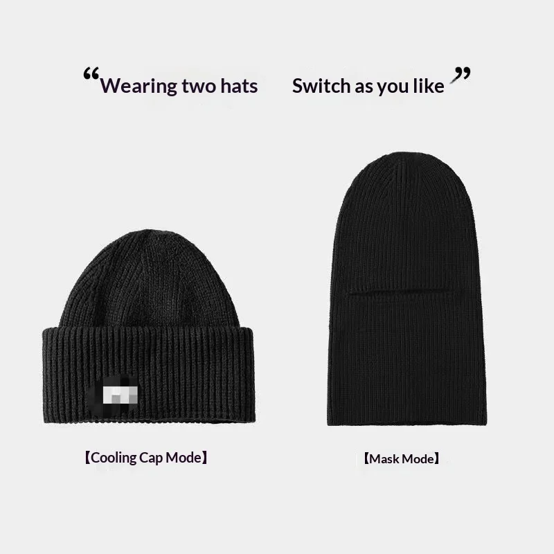Knitted Hat Men's Woolen — image 4