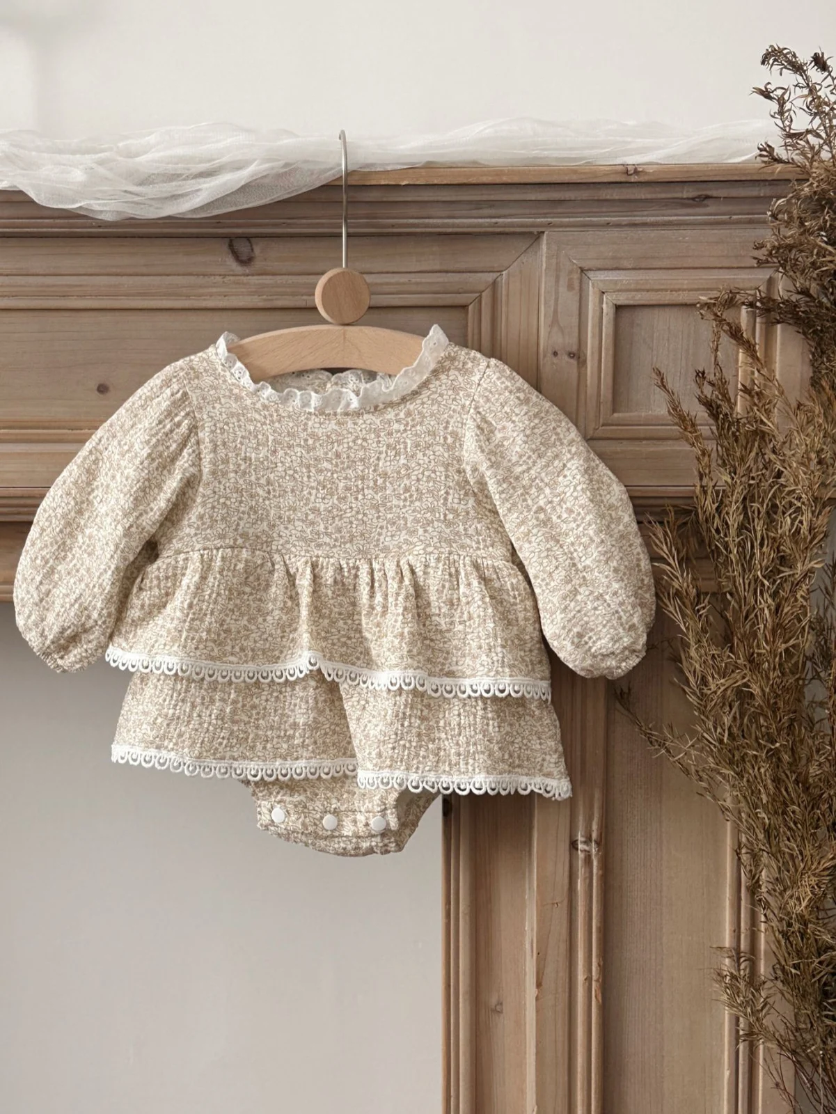 Korean-style Childrens Long-sleeved Printed Onesie — image 6