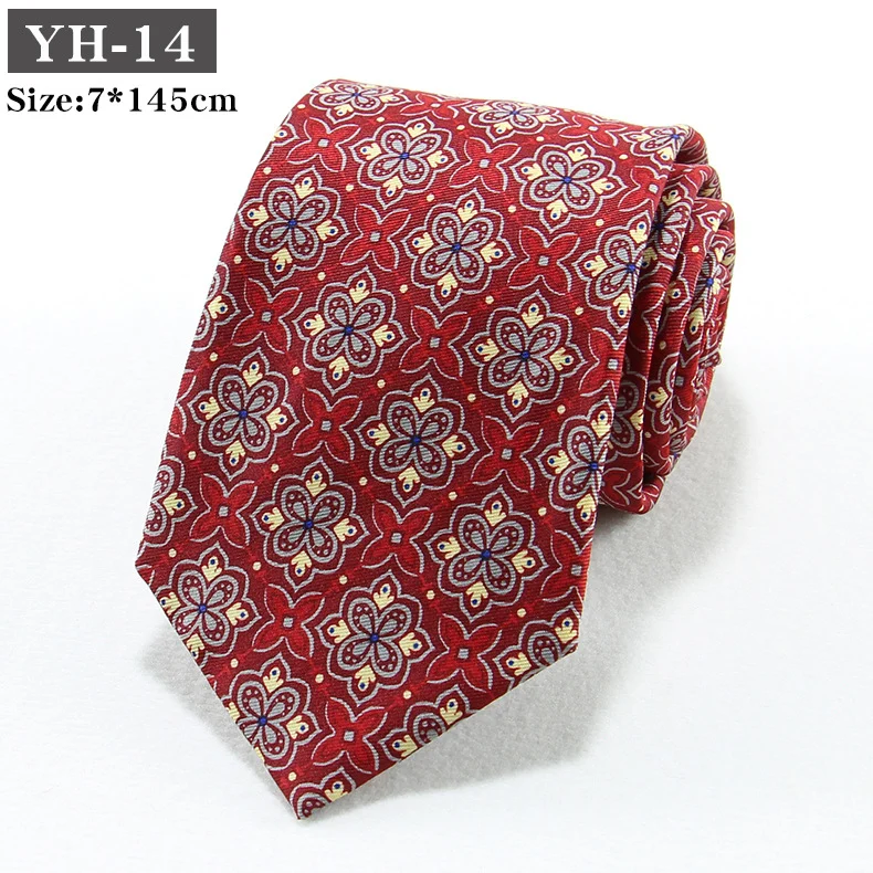 Korean-style Retro Hong Kong Style Floral Casual Tie — image 8