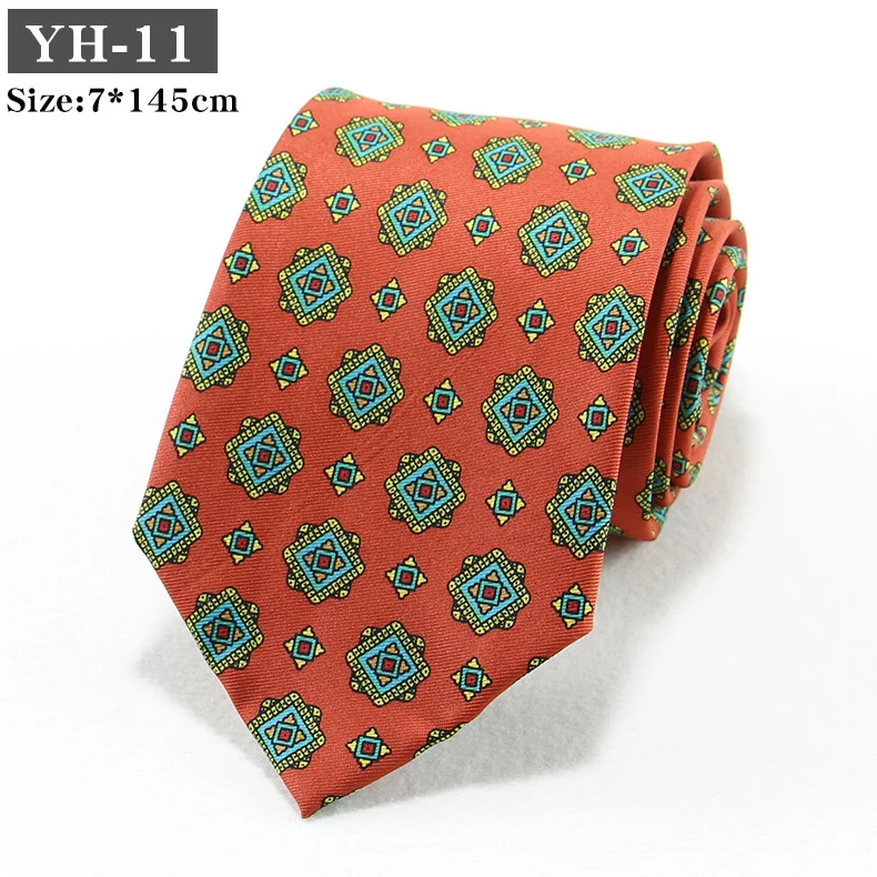 Korean-style Retro Hong Kong Style Floral Casual Tie — image 15