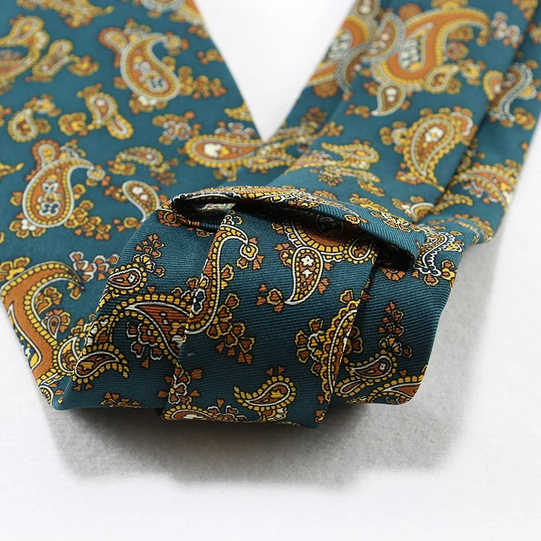 Korean-style Retro Hong Kong Style Floral Casual Tie — image 3