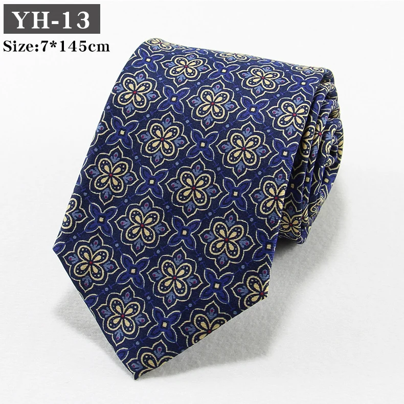 Korean-style Retro Hong Kong Style Floral Casual Tie — image 4