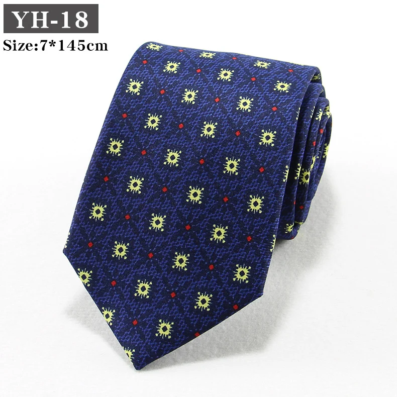 Korean-style Retro Hong Kong Style Floral Casual Tie — image 20