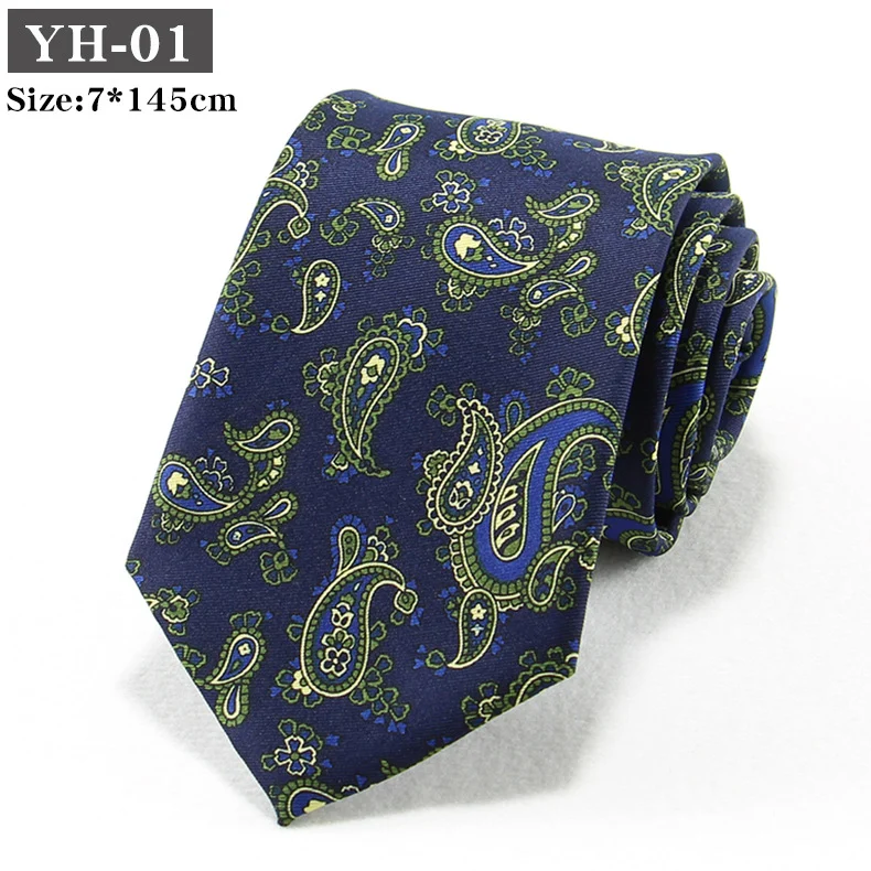 Korean-style Retro Hong Kong Style Floral Casual Tie — image 9