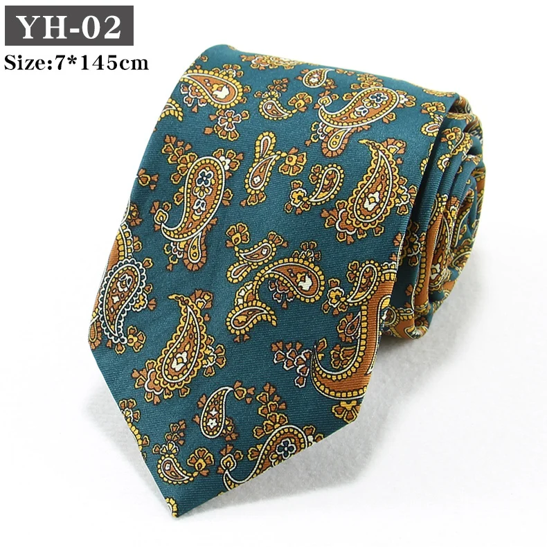 Korean-style Retro Hong Kong Style Floral Casual Tie — image 2