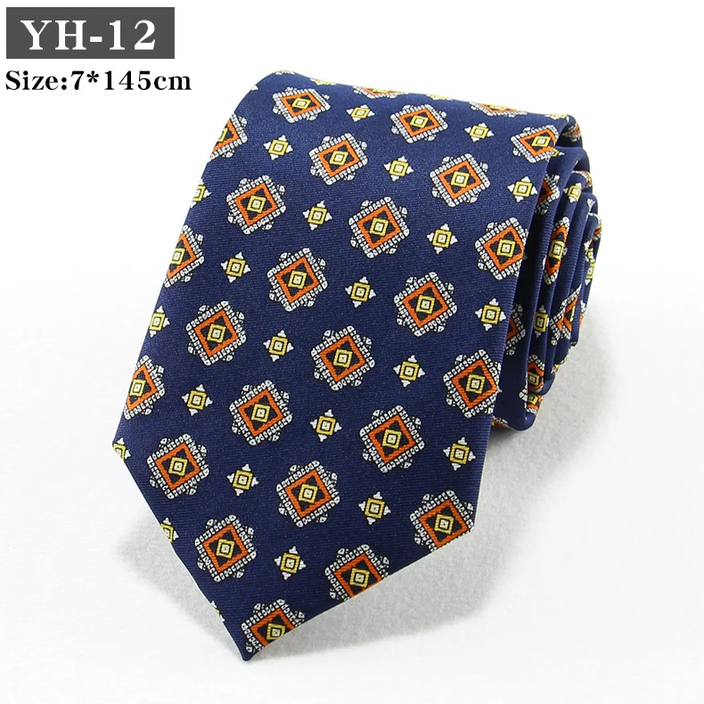 Korean-style Retro Hong Kong Style Floral Casual Tie — image 16