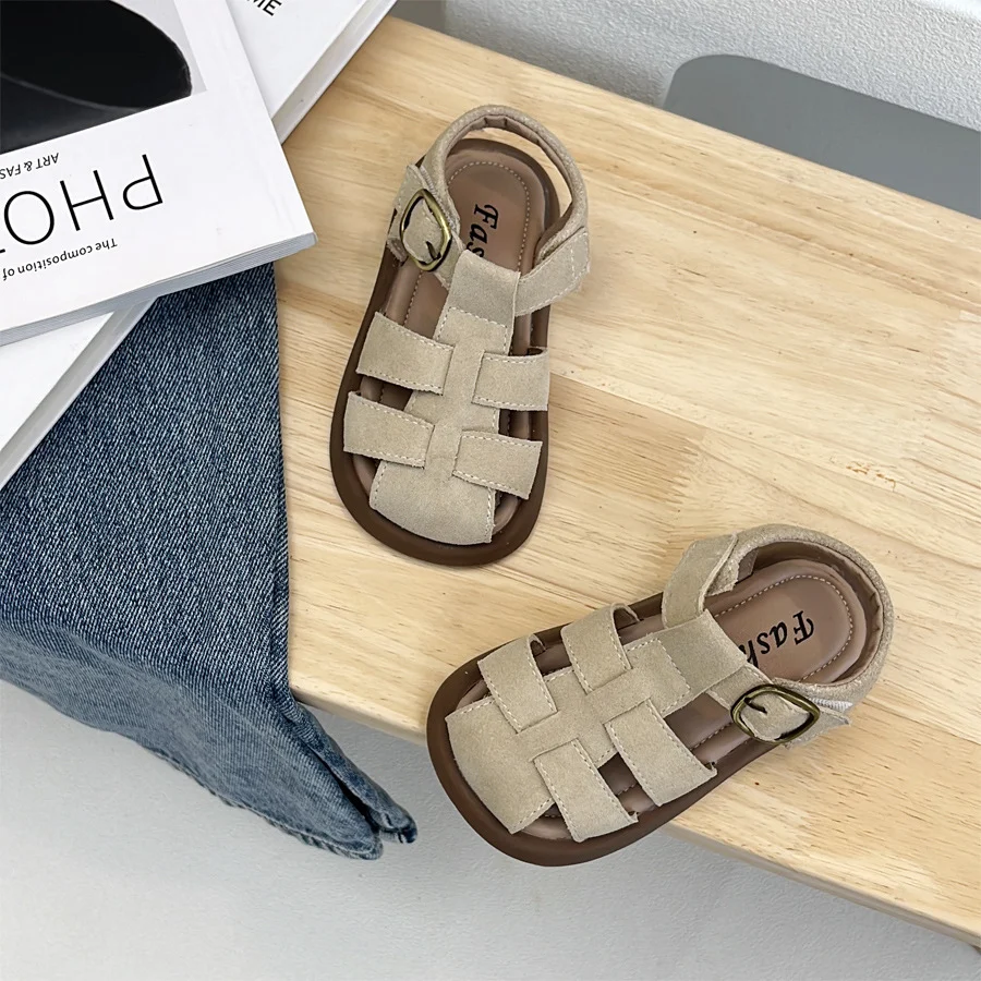 Korean-style Woven Beach Shoes For Baby Boys And Girls Toddlers Infants — image 3
