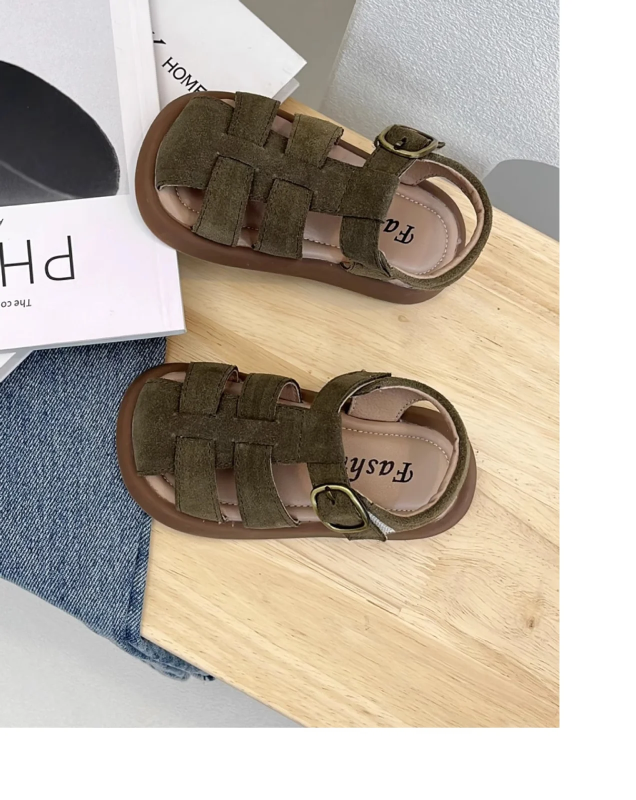 Korean-style Woven Beach Shoes For Baby Boys And Girls Toddlers Infants — image 5
