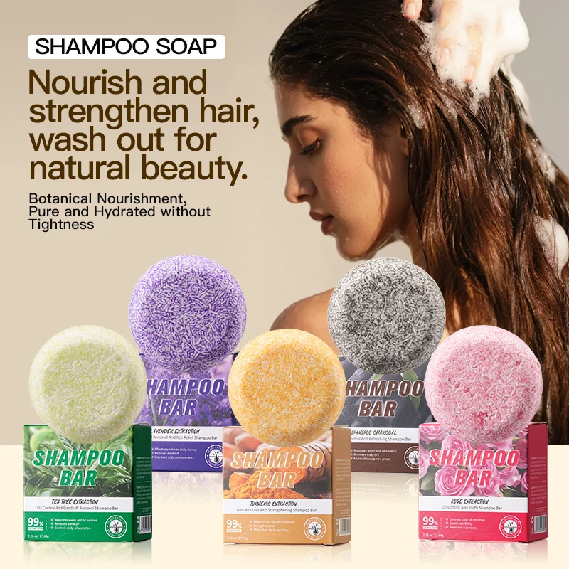 Kormesic Bamboo Charcoal Refreshing And Oil Control Shampoo Soap For Only 64g — image 3